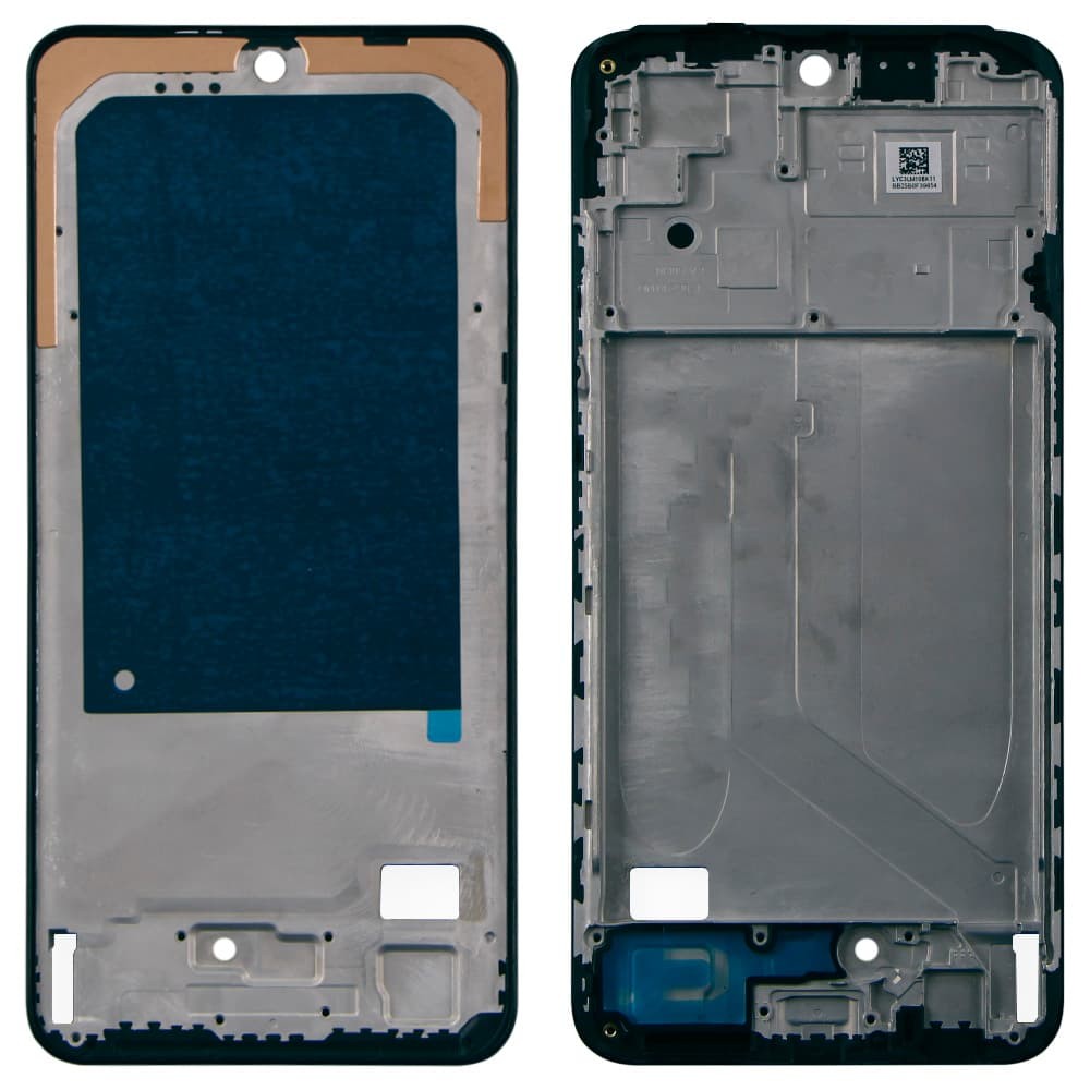 Рамка дисплея для Xiaomi Redmi Note 10/ 10S, цвет черный фото 1