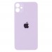 Задня кришка для iPhone 11, колір фіолетовий, з великим отвором під камеру миниатюра 1