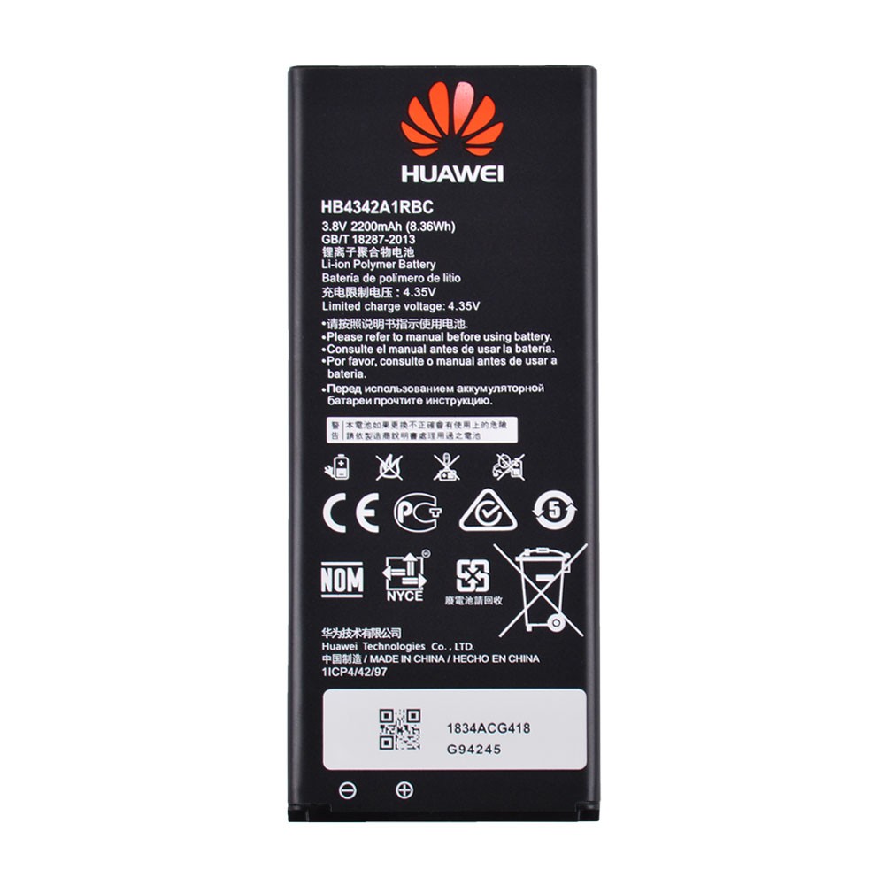 Аккумулятор HB4342A1RBC для Huawei Y5 II, Y6 (2015), Honor 4A фото 2