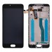 Дисплей для Meizu M5, M5 mini з тачскрином та рамкою в зборі, оригінал, колір чорний, уцінка миниатюра 1