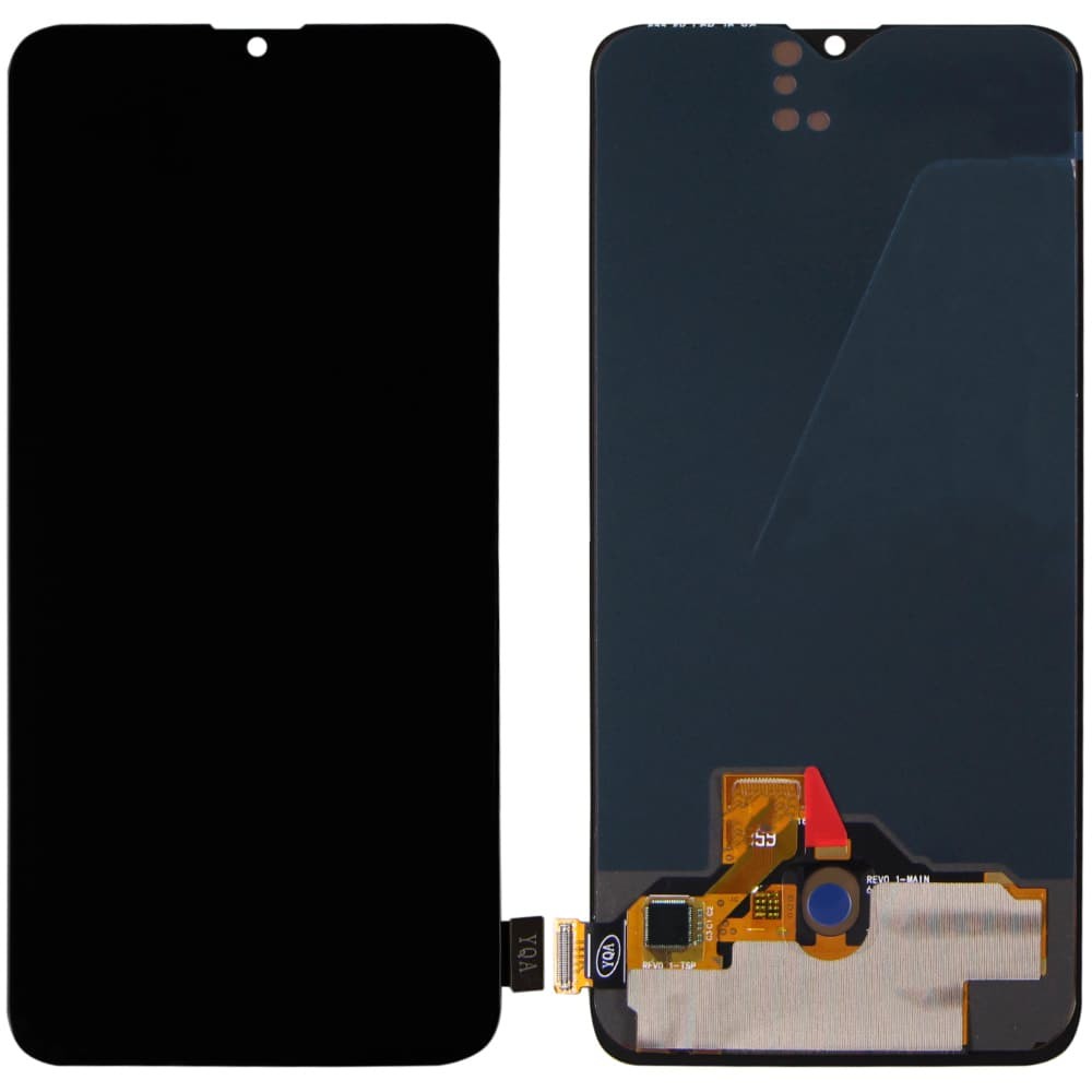 Дисплей для Realme X2, XT, с тачскрином в сборе, цвет черный, OLED фото 1