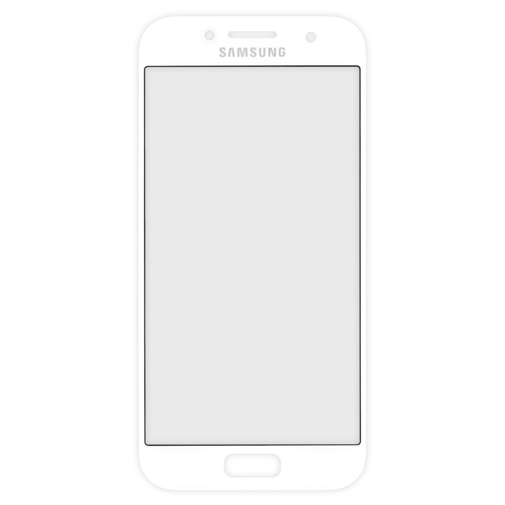 Стекло Samsung A320 Galaxy A3 (2017), цвет белый фото 1