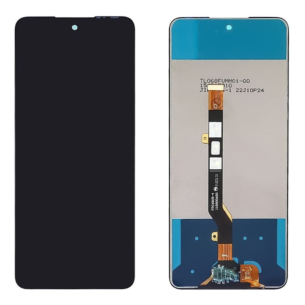 Дисплей для Tecno Camon 19 Neo (CH6i), с тачскрином в сборе, цвет черный фото 1