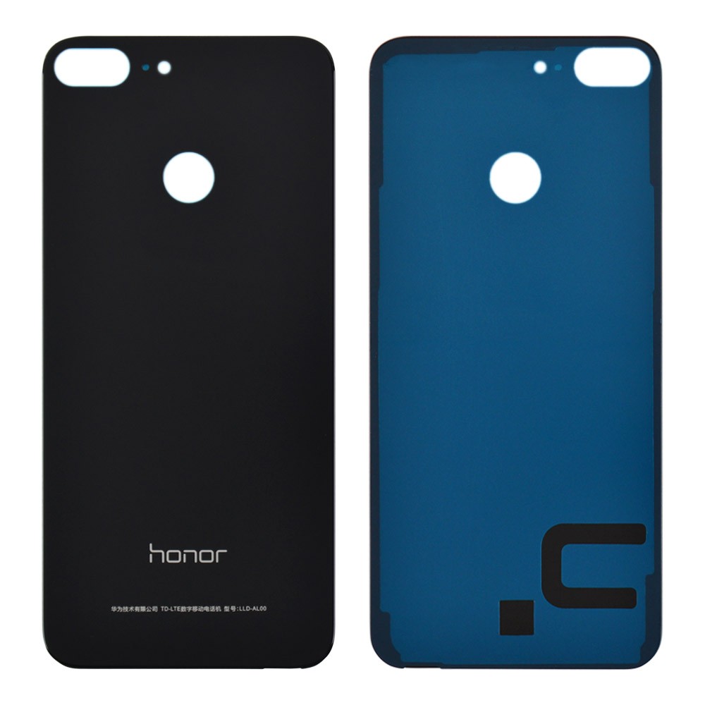 Задняя крышка для Honor 9 Lite (LLD-L31), цвет черный, уценка фото 1