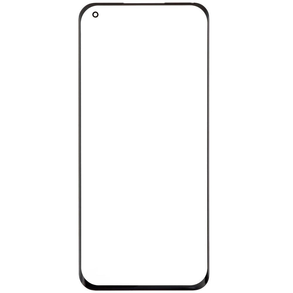 Стекло корпуса для Xiaomi Mi11/Mi11 Pro/Mi11 Ultra + OCA, цвет черный фото 1