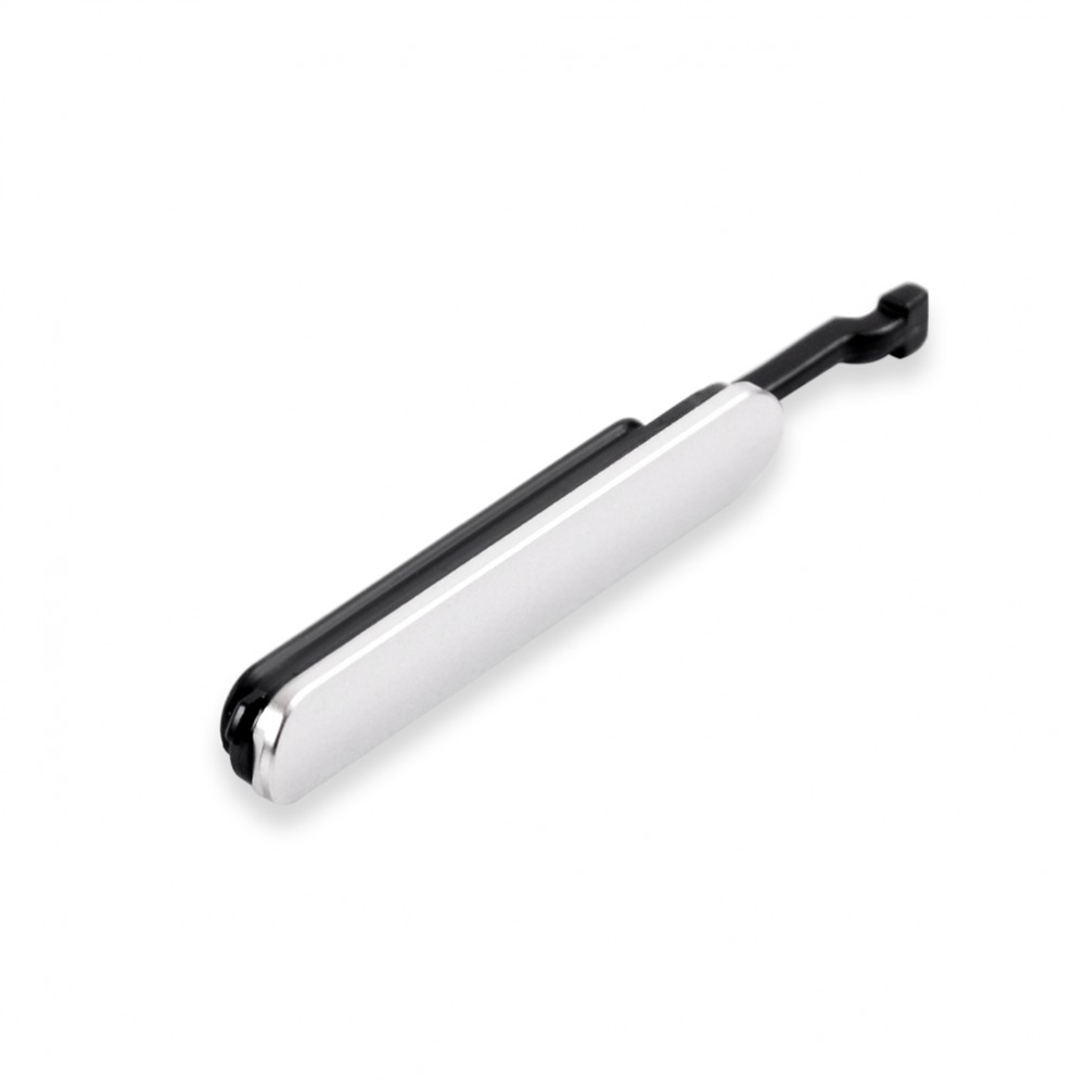 Боковая заглушка Sony E6553, E6533 Xperia Z4, Z3 Plus Dual, цвет серебро фото 1