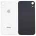 Задня кришка для iPhone XR, колір білий, зі склом камери миниатюра 1