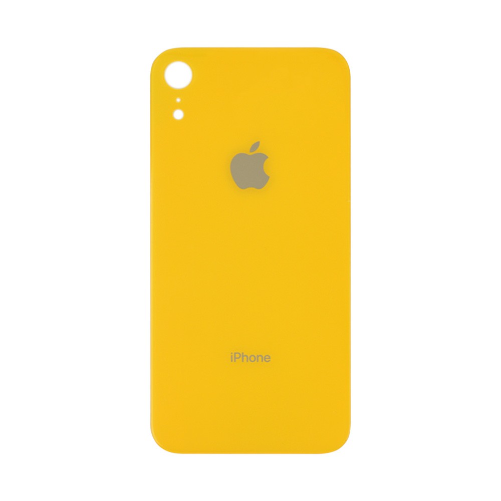 Задня кришка для iPhone XR, колір жовтий фото 1