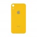 Задня кришка для iPhone XR, колір жовтий миниатюра 1