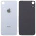 Задняя крышка для iPhone XR, цвет белый, с большим отверстием под камеру миниатюра 1