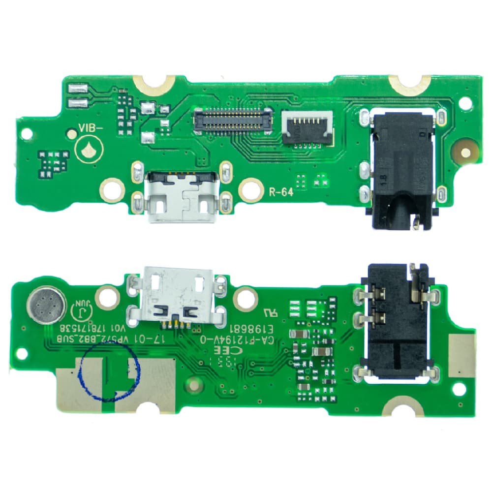 Роз'єм зарядки для Tecno Pop 3 (BB2), з нижньою платою фото 1