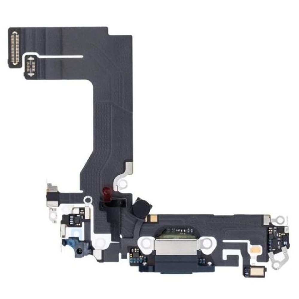 Шлейф с разъемом зарядки для iPhone 13 Mini, цвет черный фото 1