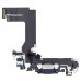 Шлейф с разъемом зарядки для iPhone 13 Mini, цвет черный миниатюра 1
