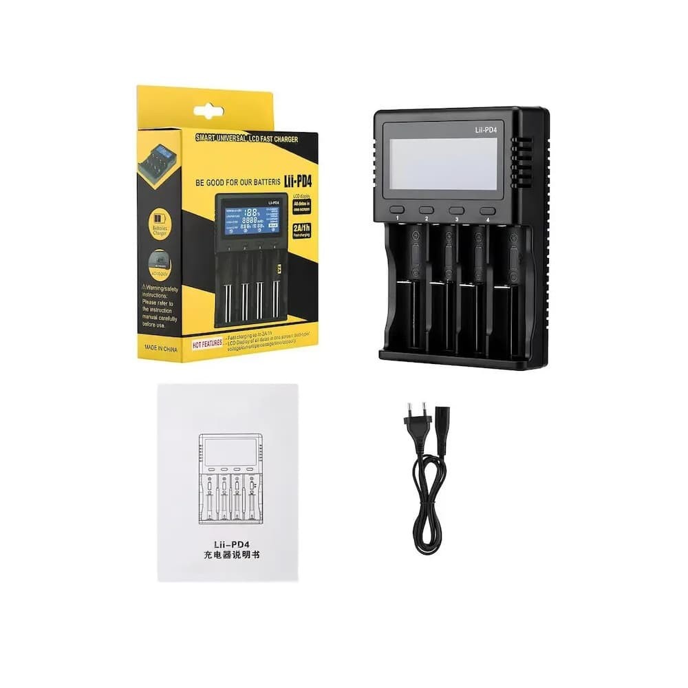 Зарядний пристрій LiitoKala Lii-PD4, 18650/ 4 слоти фото 2