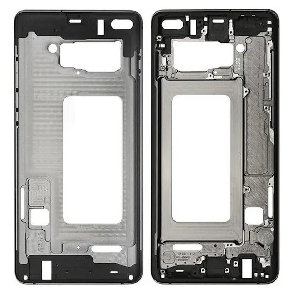 Рамка дисплея для Samsung G975 Galaxy S10 Plus, колір чорний фото 1