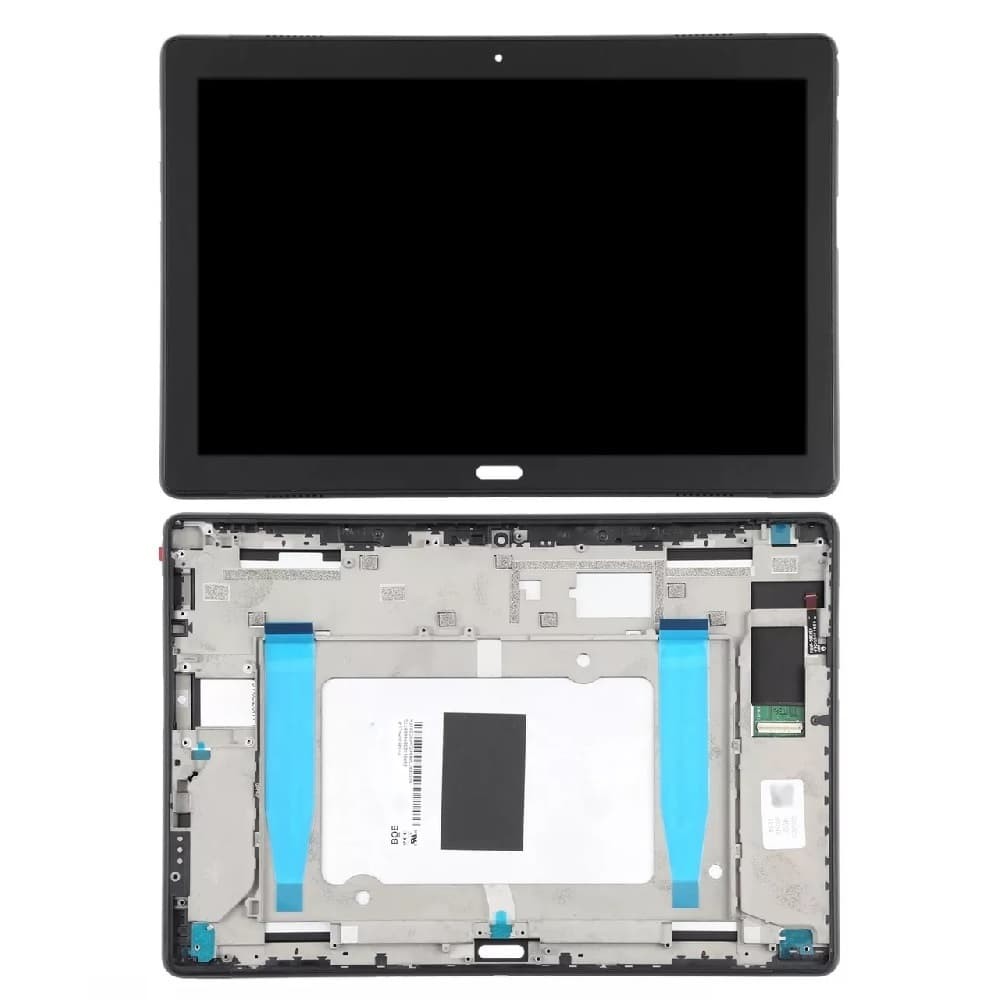Дисплей для Lenovo Tab P10 TB-X705L LTE/ TB X705F Wi-Fi, с тачскрином и рамкой в сборе, цвет черный фото 1