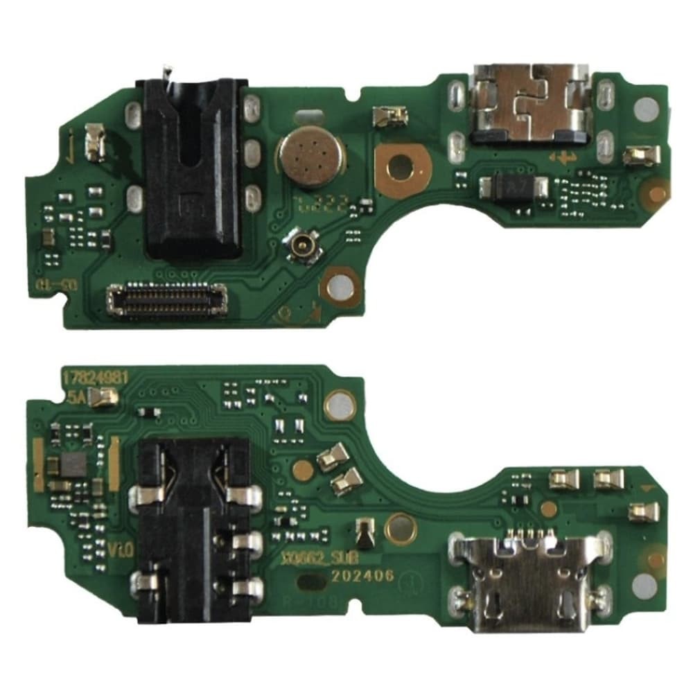 Роз'єм зарядки для Tecno Pop 6 Pro (BE8), з нижньою платою фото 1