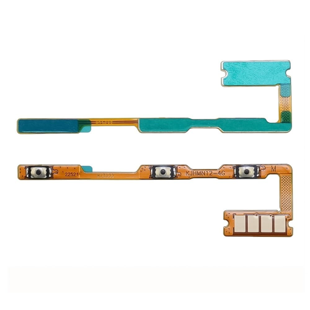 Шлейф для Xiaomi Redmi Note 12 4G, с кнопками включения и громкости фото 1