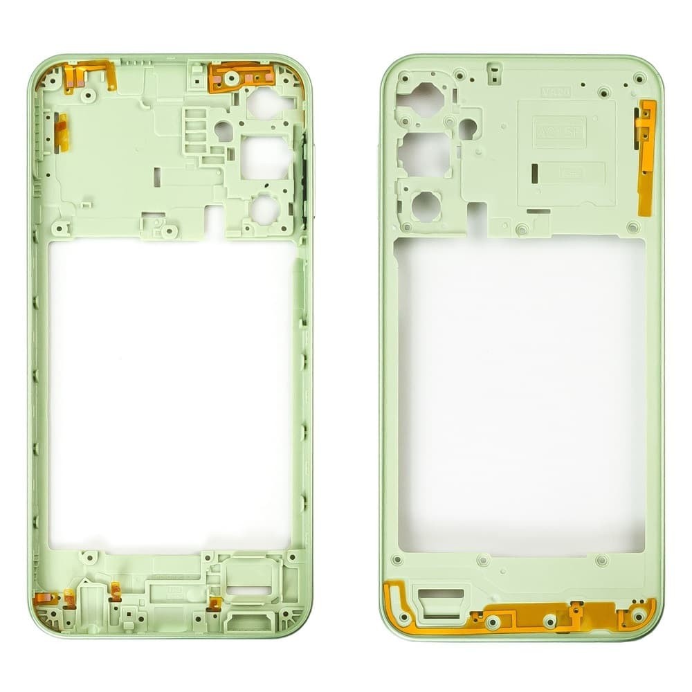 Рамка (середня частина корпусу) для Samsung A245 Galaxy A24 2023, колір зелений фото 1