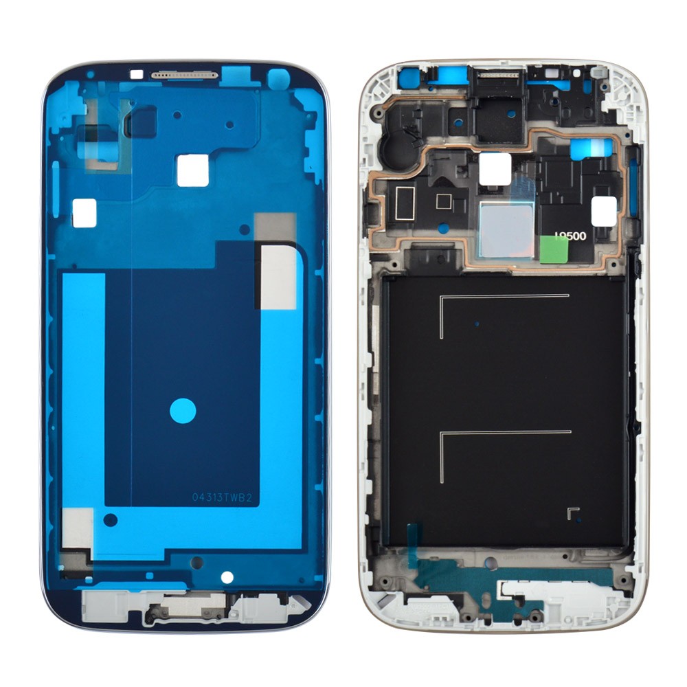 Рамка для дисплея (екрана) Samsung i9500, колір білий фото 1