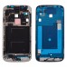 Рамка дисплея Samsung I9500 Galaxy S4, колір срібло миниатюра 1