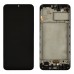 Дисплей для Samsung M215F/DS Galaxy M21, M307F /DS Galaxy M30s с тачскрином и рамкой в сборе, цвет черный, сервисный оригинал миниатюра 1