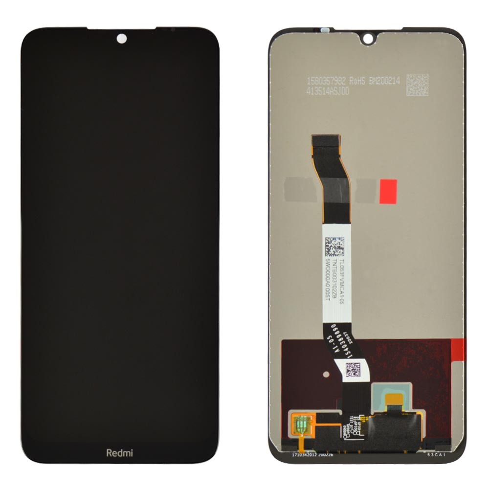 Дисплей для Xiaomi Redmi Note 8T с тачскрином в сборе, цвет черный, оригинал фото 1