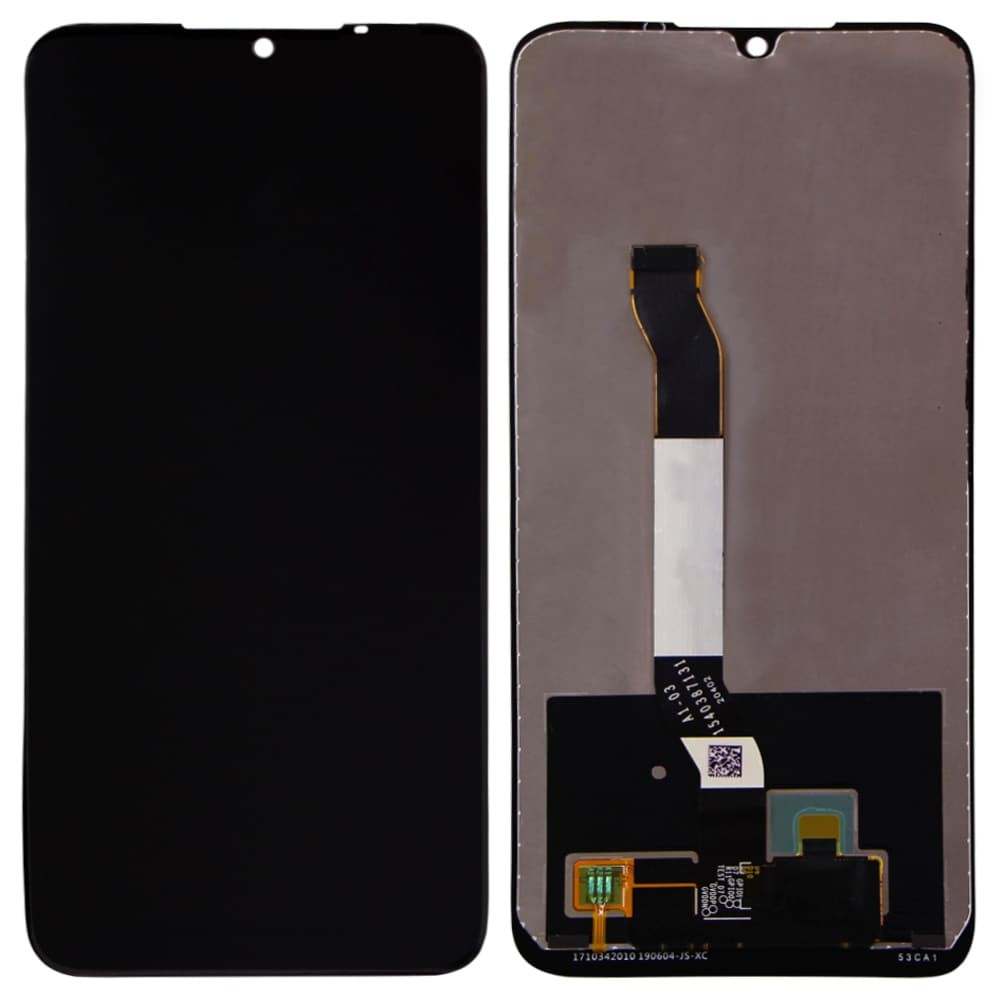 Дисплей для Xiaomi Redmi Note 8T с тачскрином в сборе, цвет черный, оригинал с замененным стеклом фото 1
