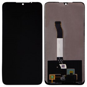 Дисплей для Xiaomi Redmi Note 8T с тачскрином в сборе, без рамки,  цвет черный, оригинал замененное стекло