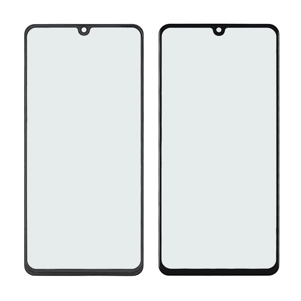 Стекло корпуса для Samsung A415 Galaxy A41 2020 + OCA, цвет черный фото 1