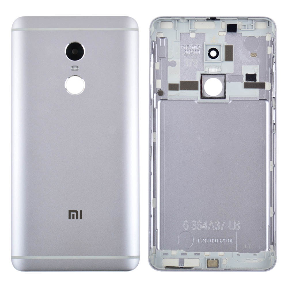 Задня кришка Xiaomi Redmi Note 4 Helio X20, колір сірий фото 1