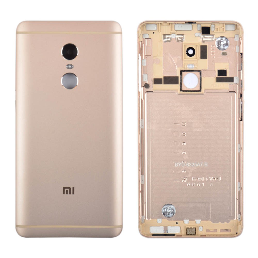 Задня кришка для Xiaomi Redmi NOTE 4, колір золотий фото 1