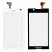 Тачскрин Sony Xperia C C2305 (S39h), цвет белый, маленькая микросхема миниатюра 1