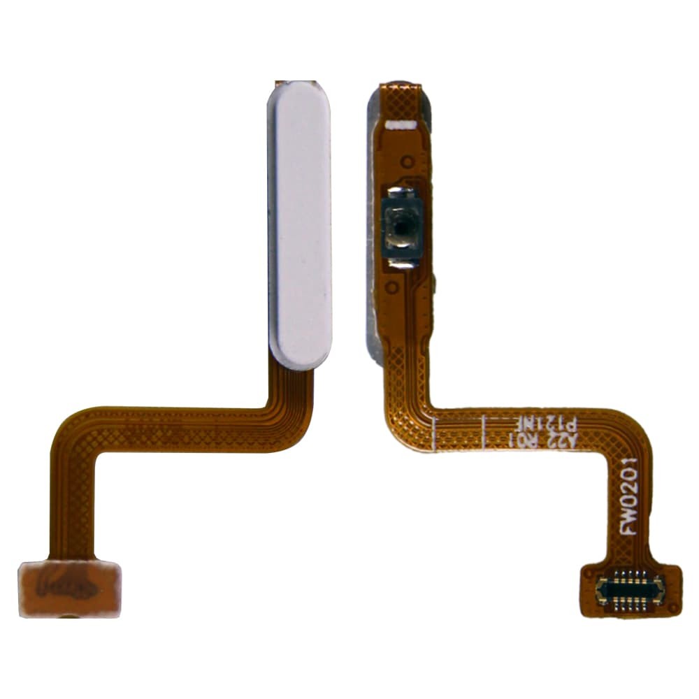 Шлейф для Samsung M317F Galaxy M31S 2020, зі сканером відбитка, колір білий фото 1