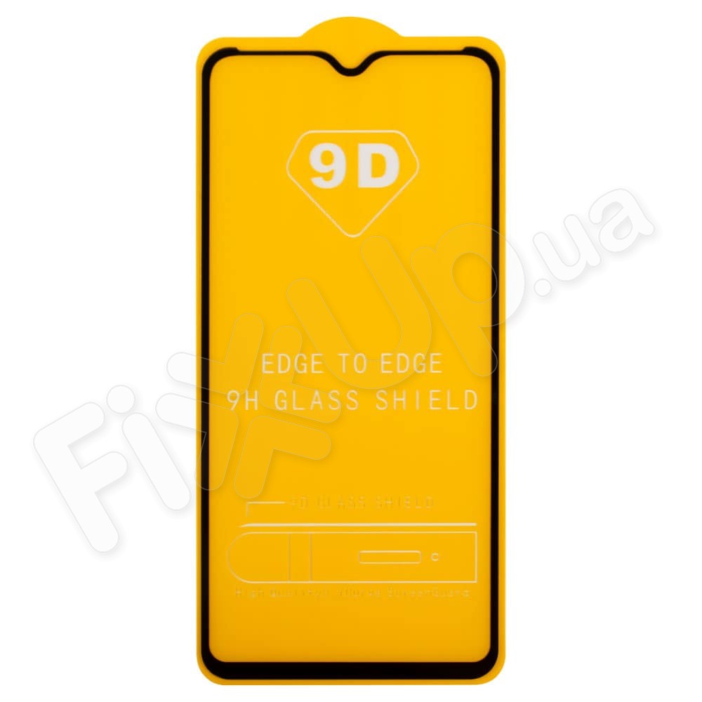 Защитное стекло для Samsung A107 Galaxy A10s 3D, цвет черный фото 1