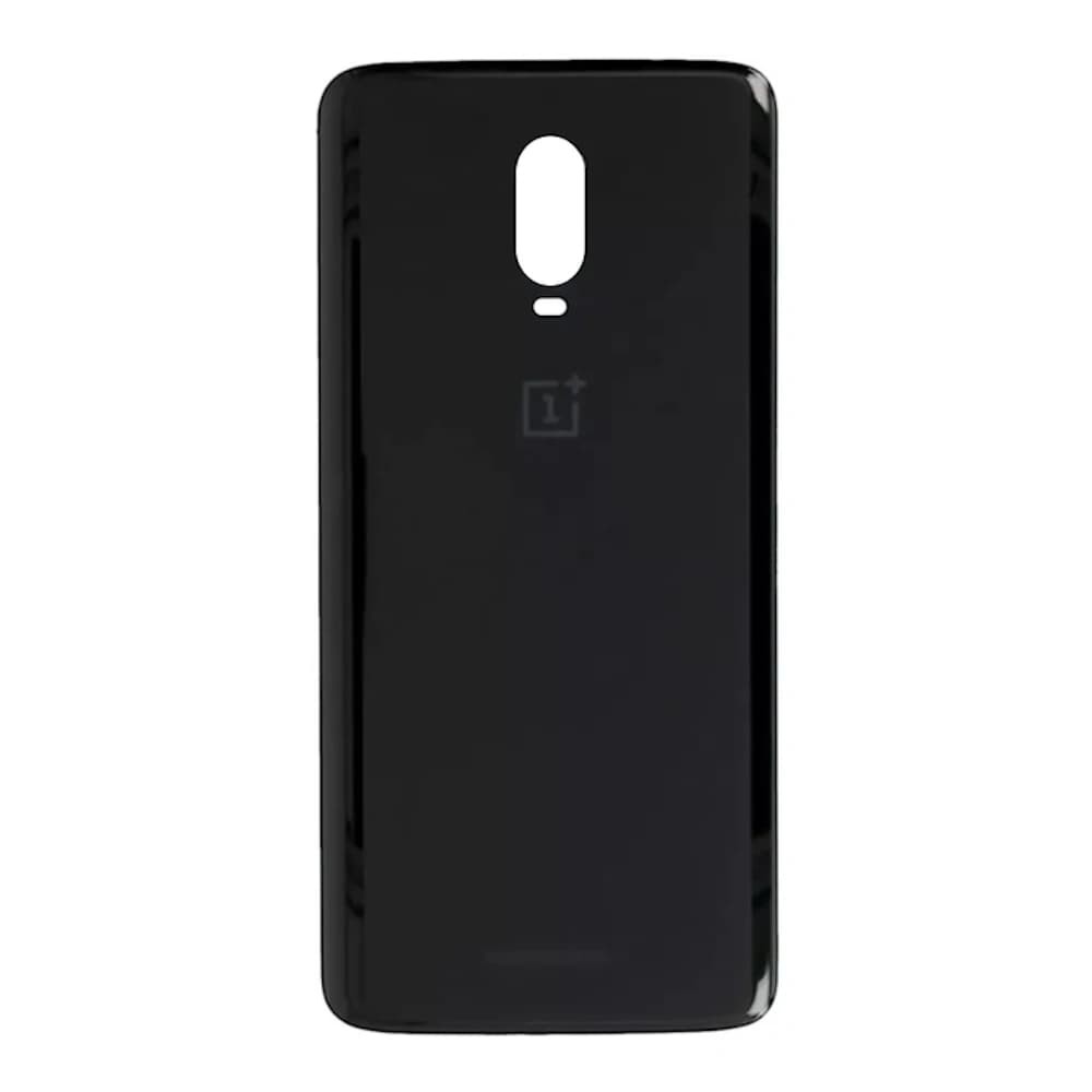 Задняя крышка для OnePlus 6T A6013, цвет черный, оригинал фото 1