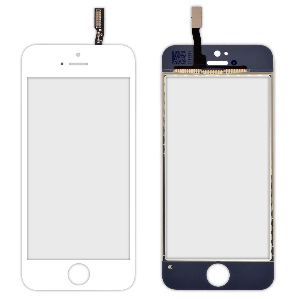 Тачскрин (сенсор) iPhone 5S, цвет белый фото 1