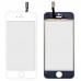 Тачскрин (сенсор) iPhone 5S, цвет белый миниатюра 1