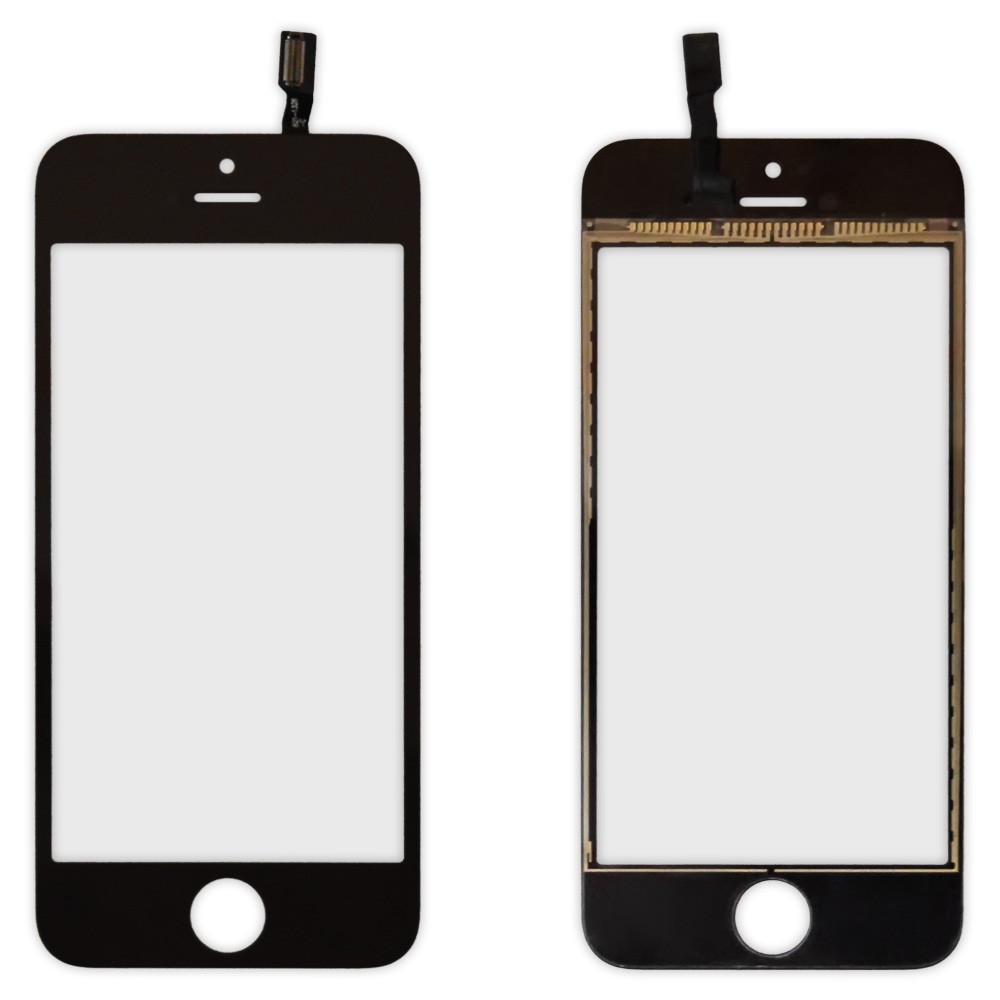 Тачскрин для iPhone 5S, колір чорний, Китай високої якості фото 1