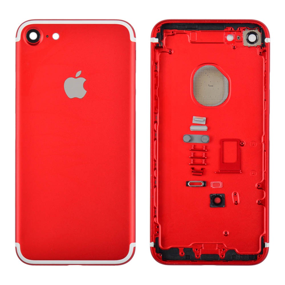 Housing iPhone 7 (4.7) (red) фото 1 Корпус для iPhone 7, цвет красный фото 1