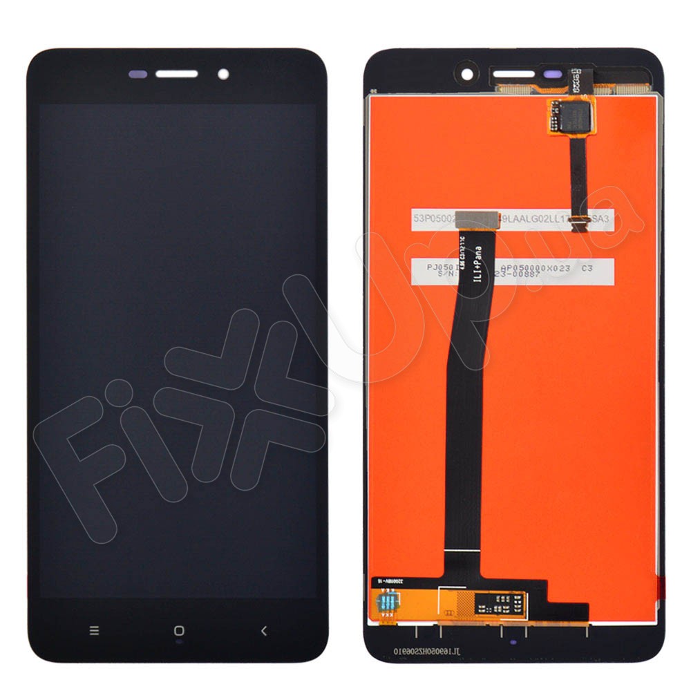 Дисплей для Xiaomi Redmi 4A з тачскрином у зборі, колір чорний, Orig PRC, уцінка фото 1