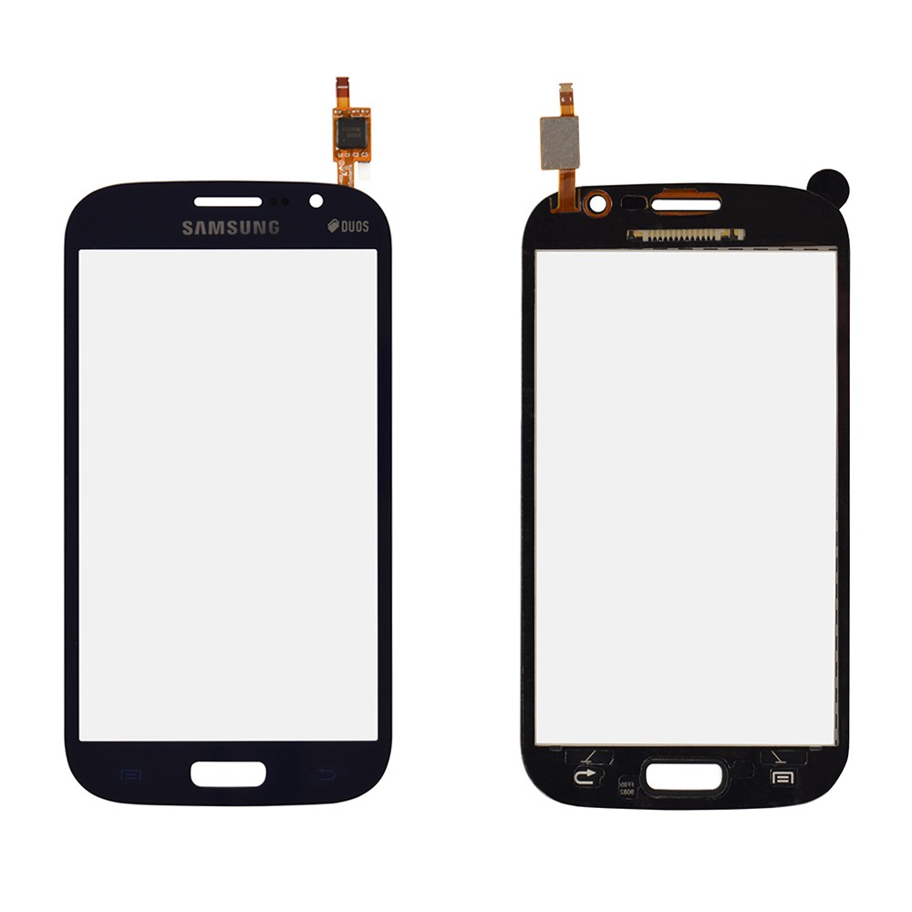Тачскрин Samsung i9080, i9082 Galaxy Grand Duos, велика мікросхема, колір синій фото 1