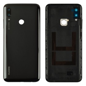 Задняя крышка для Huawei P Smart 2019 (POT-L21/POT-LX1), без стекла камеры,  цвет черный