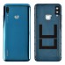 Задня кришка Huawei P Smart 2019 (POT-L21/POT-LX1), зі склом камери, колір синій миниатюра 1