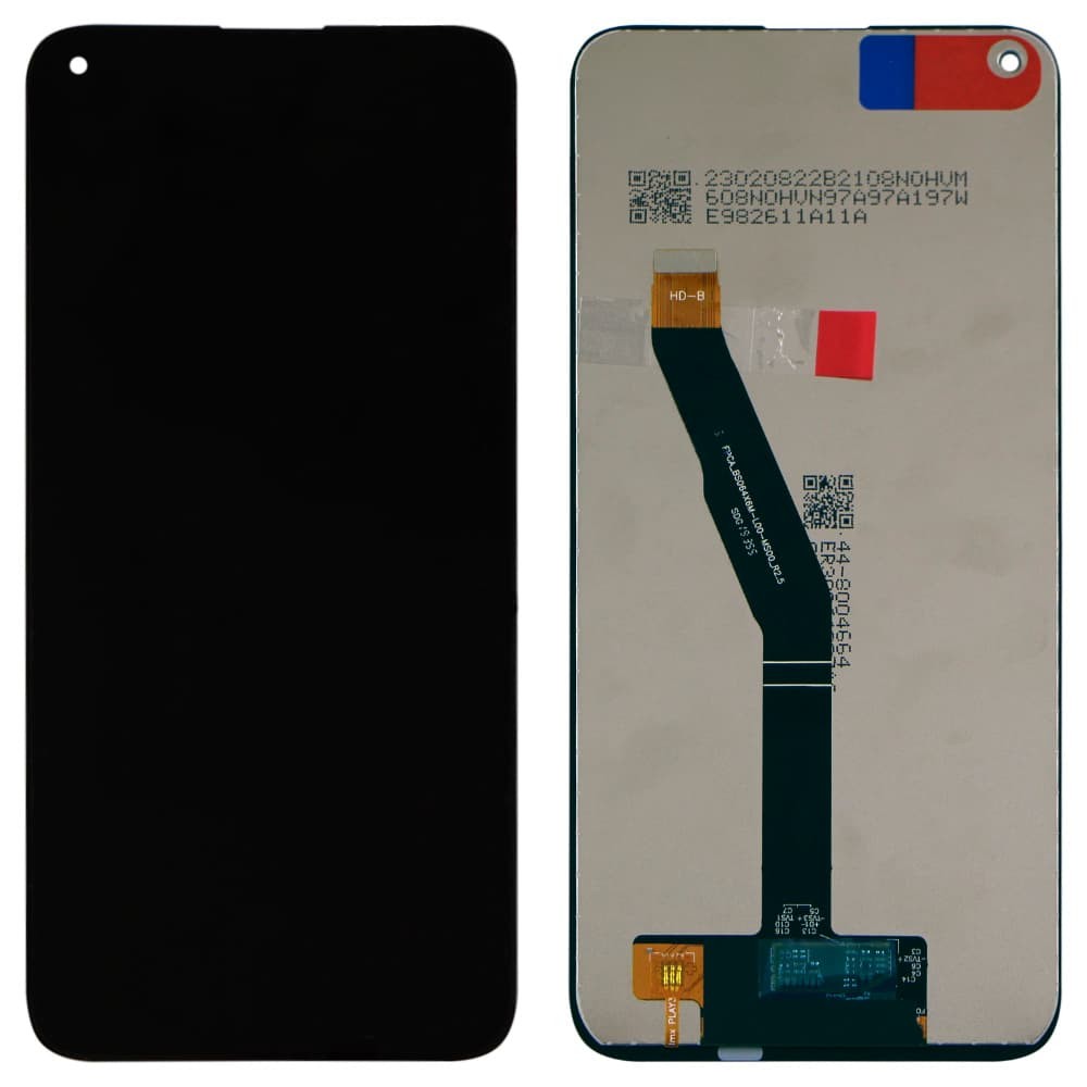 Дисплей для Huawei P40 Lite E, Y7p 2020 з тачскріном в зборі, колір чорний, оригінал фото 1