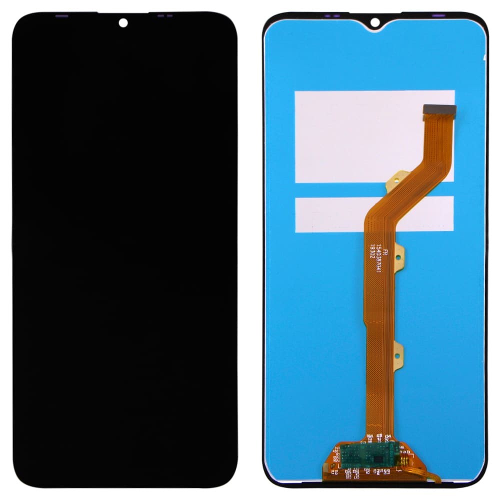 Дисплей для Tecno Spark 4 Lite (BB4K), с тачскрином в сборе, цвет черный фото 1