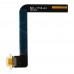 Charger Flat Cable iPad 10.2 2019 (white) connector миниатюра 1 Шлейф із роз'ємом зарядки для iPad 10.2 2019, колір білий миниатюра 1