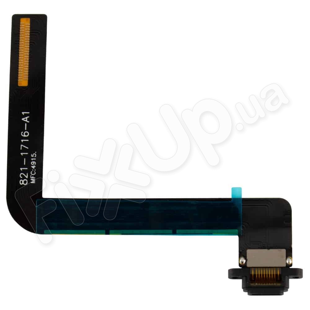 Шлейф с разъемом зарядки для iPad 10.2 2019, цвет черный фото 1