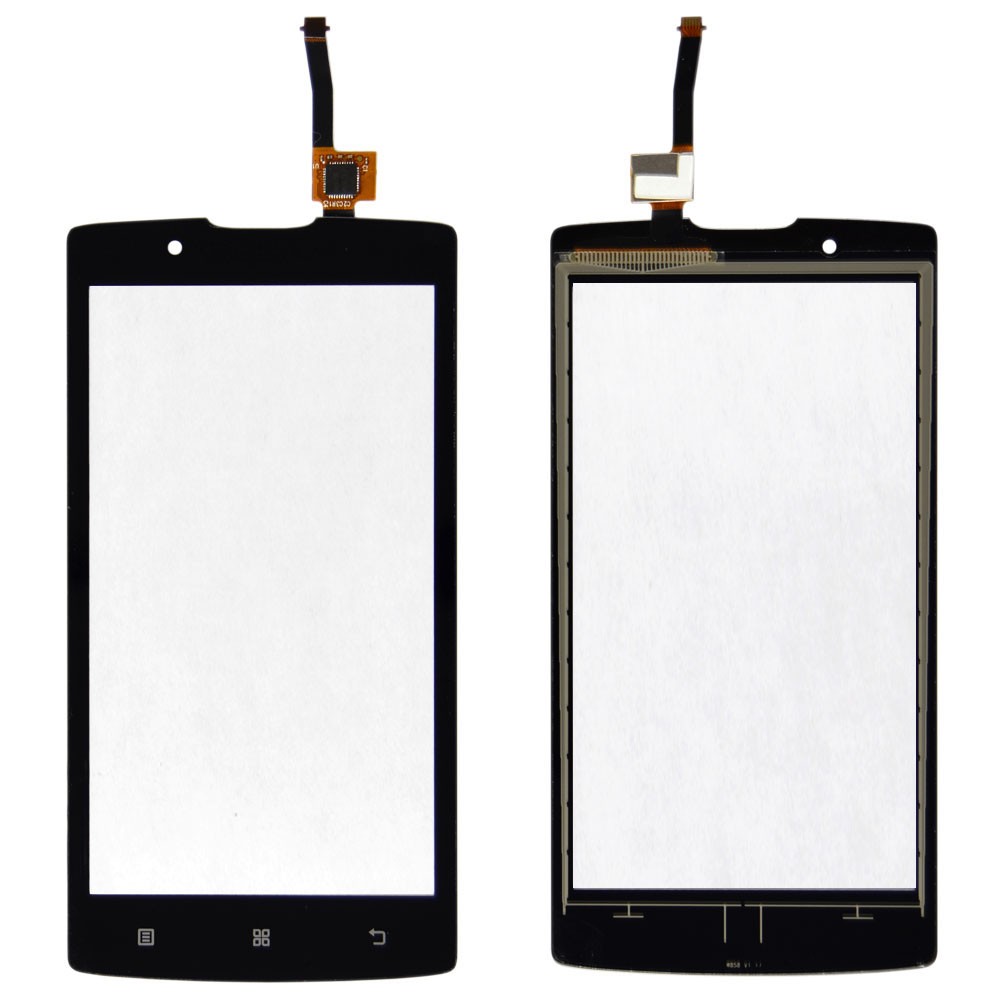 Тачскрин Lenovo A2010, колір чорний, маленька мікросхема фото 1