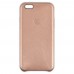Чехол Leather Case iPhone 6 (4.7) original, цвет золотой миниатюра 1